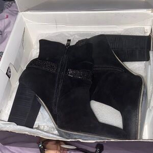 Elegant Black Ankle Boots from NINE WEST
